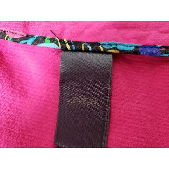 (O5) Y2K Liz Claiborne Womens Jacket Size XSP Corduroy Pink Cottagecore Office - Picture 8 of 8